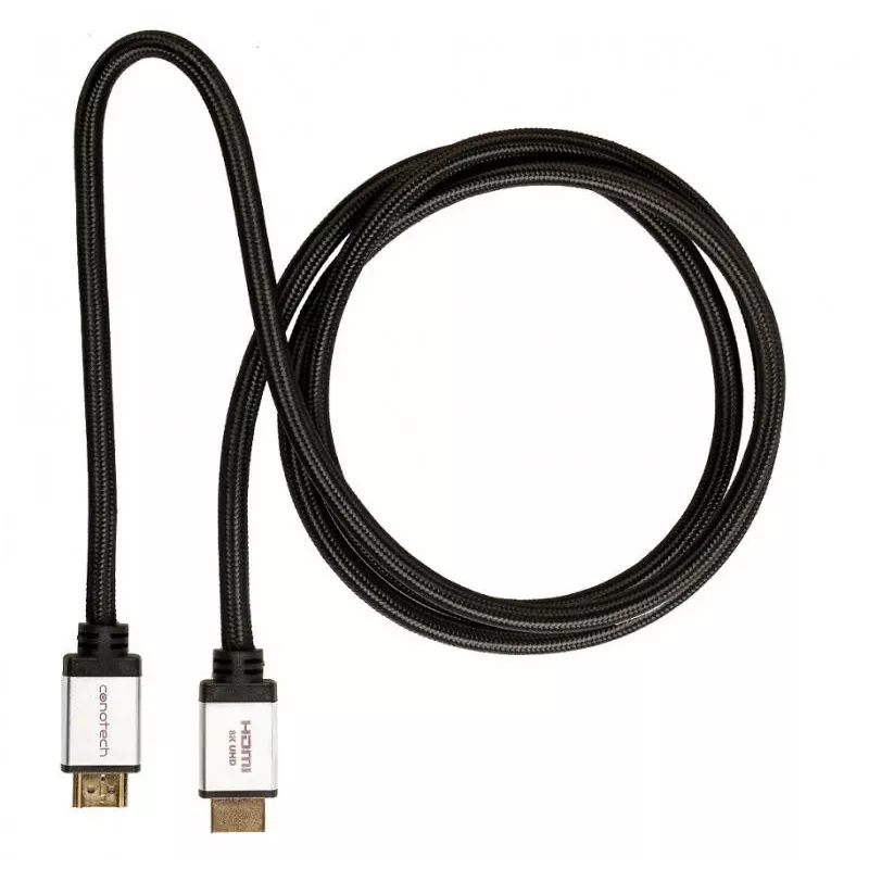 CONOTECH NS-015 2.1 8K HDMI kabelis 1,5m Ultra High Speed 48Gbps Melns