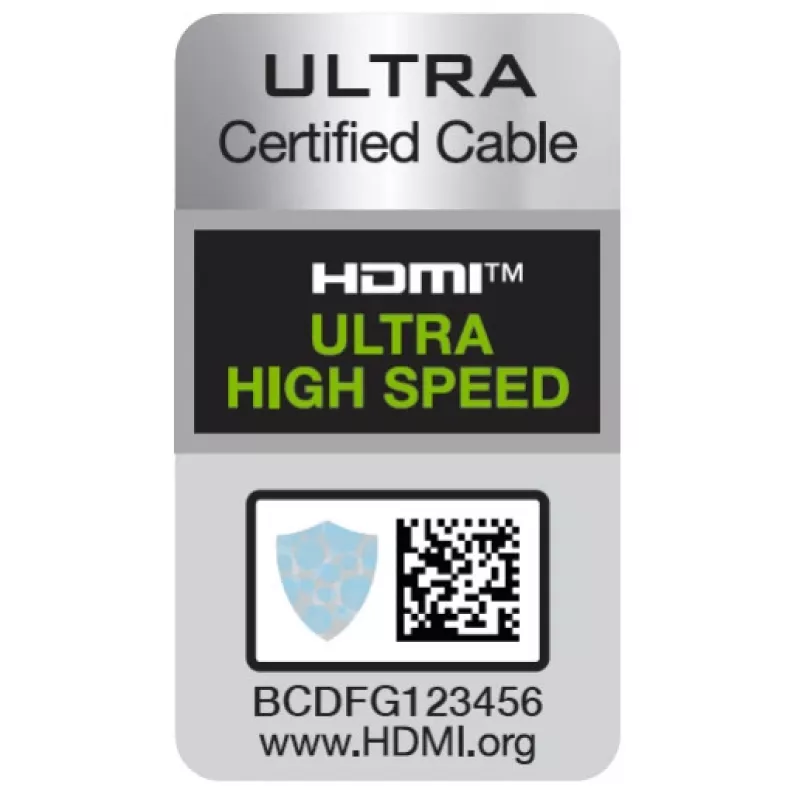 CONOTECH NS-015 2.1 8K HDMI kabelis 1,5m Ultra High Speed 48Gbps Melns