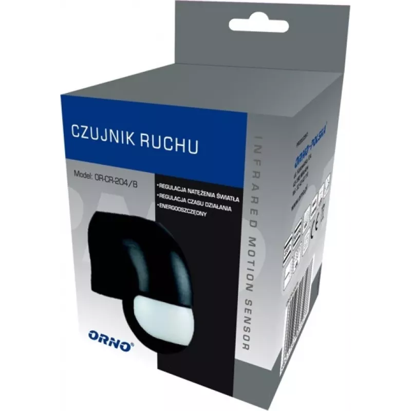 ORNO OR-CR-204/W PIR kustības sensors balts
