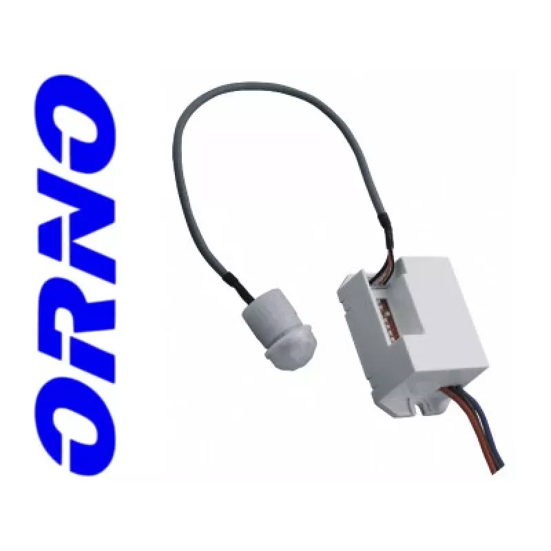 ORNO OR-CR-211 Miniatūrs PIR kustības sensors, 230V, 120°, 6m, IP20, Balts
