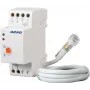 ORNO OR-CR-219 DIN sliežu krēslas sensors ar ārējo fotoelementu, 230V AC, 10A, 2-100 luksi