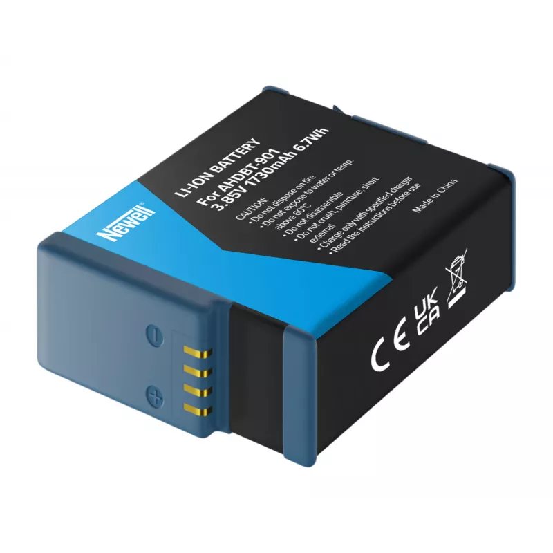 Newell Replacement Battery AHDBT-901 for GoPro 9 / 10 / 11 / 12