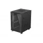 LANBERG 18U 19-inch Floor-Standing Server Rack Cabinet 600x800mm Black Tempered Glass Door (Flat Pack)