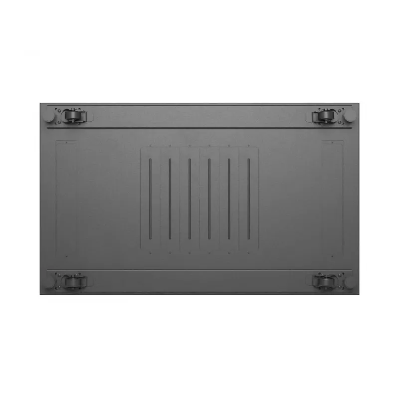 LANBERG 19 inch 27U Brīvi stāvošs skapja statīvs 600x1000mm Melns ar perforētām durvīm (plakanā iepakojumā)