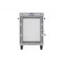 Lanberg FF01-6615-23SL Brīvi stāvošs 19 collu skapis 15U 600x600 Pelēks ar perforētām durvīm un LCD plakanā iepakojumā
