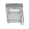 Lanberg 19 collu 15U 600x800 pelēks grīdas skapis ar perforētām durvīm un LCD (plakanā iepakojumā)