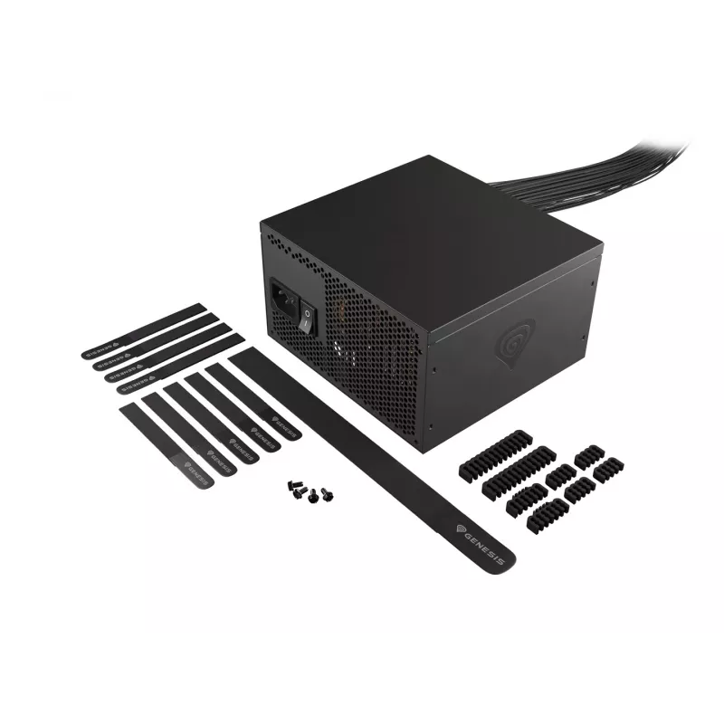 Genesis Nihon 650NM Black 650W 80+ Bronze ATX 3.1 Barošanas bloks