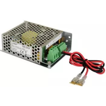 Pulsar PSB-12V3A 13.8V/3A Buferbarošanas bloks, iebūvējams, 170-260V AC ieeja, 12-15V DC regulējama izeja, 12V svina-skābes akumulatoriem 7-40Ah