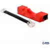 ATTE ASUC-15-480-HS pasīvais PoE adapteris, ieeja 10-30V DC, izeja 48V DC 15W, 0.31A, RJ45, sienas montāžai, melns