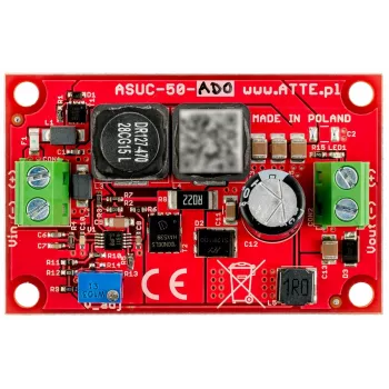 ATTE ASUC-50-AD0-OF DC/DC pārveidotājs 50W 10A Step-Down 10-30V uz 5V
