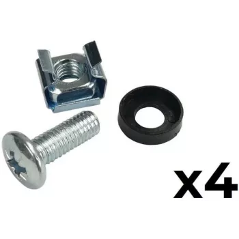ATTE ADD-RACK2U2 Padziļināts montāžas adapteris 2U 19 inch statīvam Melns