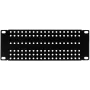 ATTE ADD-RACK10-2U1 10-Inch 2U Rack Mounting Adapter with Straight Holes, Black