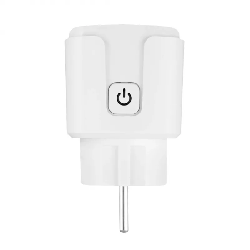 GreenBlue Remote-Controlled WiFi Outlet, Android/iOS/Alexa/Google Home, Timer, Wattmeter, Max 16A/3840W, GB735 W