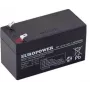 EUROPOWER EP 1.2-12 AGM akumulators 12V 1.2Ah (6-9 gadu kalpošanas laiks)