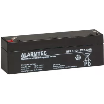 ALARMTEC BP 2,3-12 AGM akumulators 12V 2.3Ah