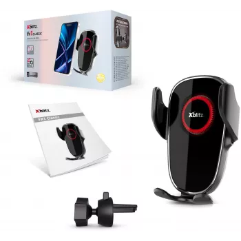 Xblitz FX1 Classic Auto Telefona Turētājs - Paneļa un Vējstikla Stiprinājums ar Piesūcekni