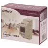 ORNO OR-PRE-433 Elektroniskais nedēļas taimeris, DIN sliede, 16A/3680W, 16 programmas, 230V