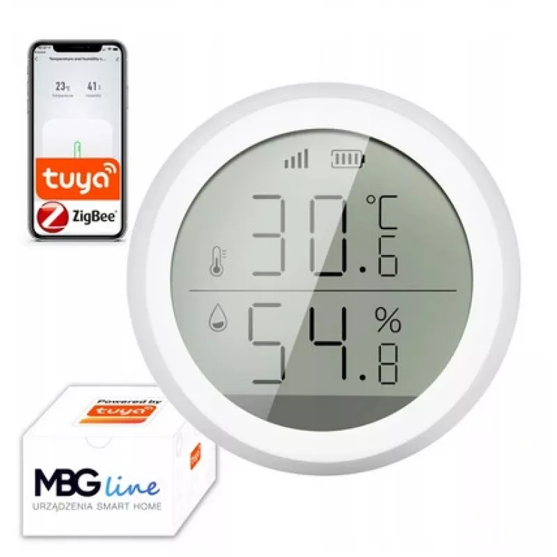 MBG Line ZigBee HS01 Temperatūras un mitruma sensors