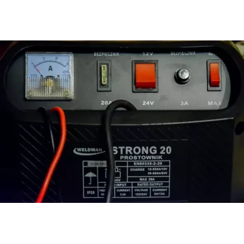 GREENCELL WELDMAN PROSTOWNIK STRONG 20 12V/24V Battery Charger