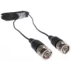 DELTA CROSS-BNC/10M BNC vīriešu uz BNC vīriešu koaksiālais kabelis 10m RG59 75 Ohm Melns
