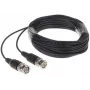 DELTA CROSS-BNC/10M BNC vīriešu uz BNC vīriešu koaksiālais kabelis 10m RG59 75 Ohm Melns