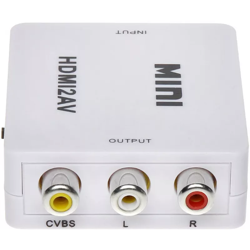 DELTA HDMI to AV pārveidotājs - Melns