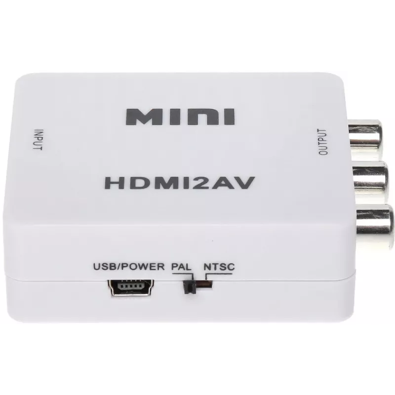 DELTA HDMI to AV pārveidotājs - Melns