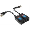 DELTA TR-1RJ Video Balun uztvērēja-raidītāja komplekts (DC)