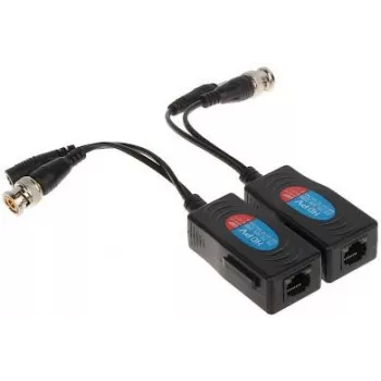 DELTA TR-1RJ Video Balun uztvērēja-raidītāja komplekts (DC)