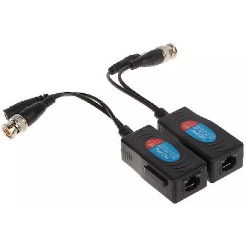 DELTA TR-1RJ Video Balun uztvērēja-raidītāja komplekts (DC)