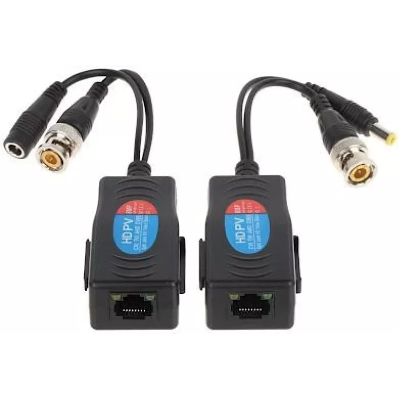DELTA TR-1RJ Video Balun uztvērēja-raidītāja komplekts (DC)