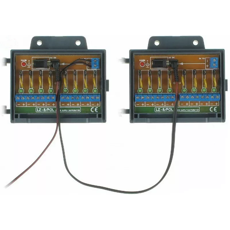 DELTA Power Terminal Block KG-8/POL 8-Pole 16A 400V White