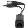 DELTA TR-1RJ-HD pasīvā video baluna komplekts (2 vienības) - 8MP 4K HD-CVI/HD-TVI/AHD/CVBS, BNC uz RJ45, melns