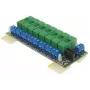 DELTA LZ-8/E Strāvas sadales bloks, 8 izejas, 10-30V DC, 8A, skrūvju spailes