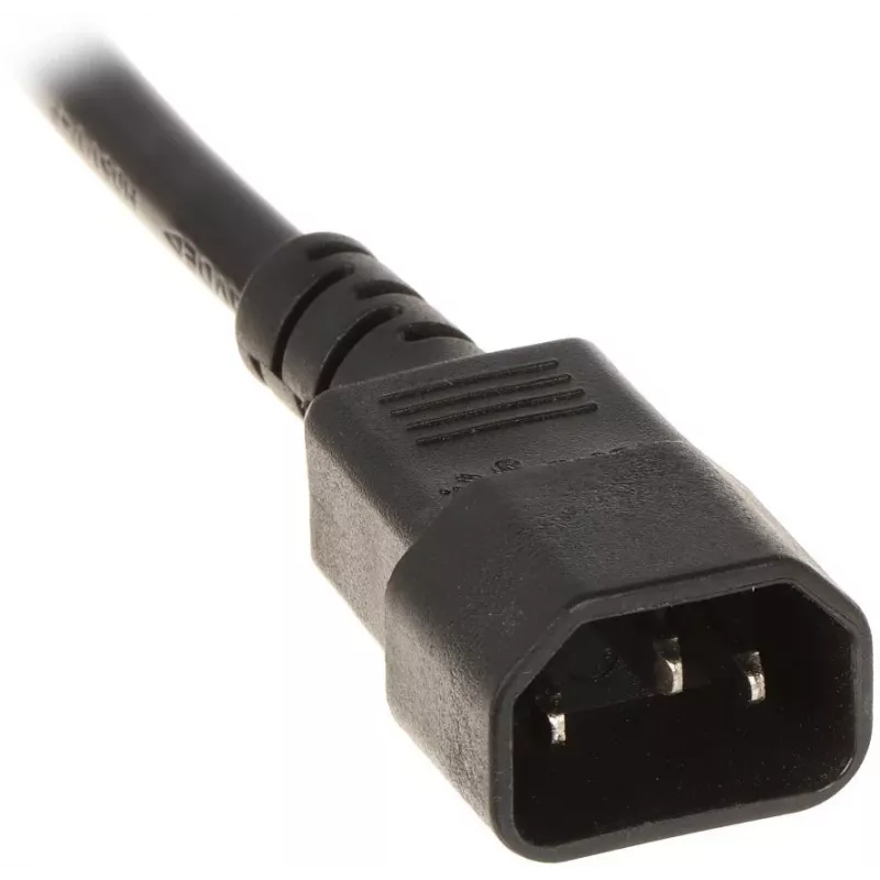 DELTA PD-8/R-IEC Strāvas sadalītājs 8 kontaktligzdas Aizsardzība pret pārspriegumu 230V 10A Melns