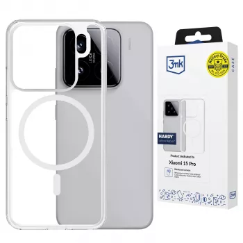 3MK PROTECTION Xiaomi 15 Pro - 3mk Hardy LiqForce MagCase aizmugurējais vāciņš melns