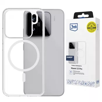 3MK PROTECTION Xiaomi 15 Pro - 3mk Hardy LiqForce MagCase aizmugurējais vāciņš melns