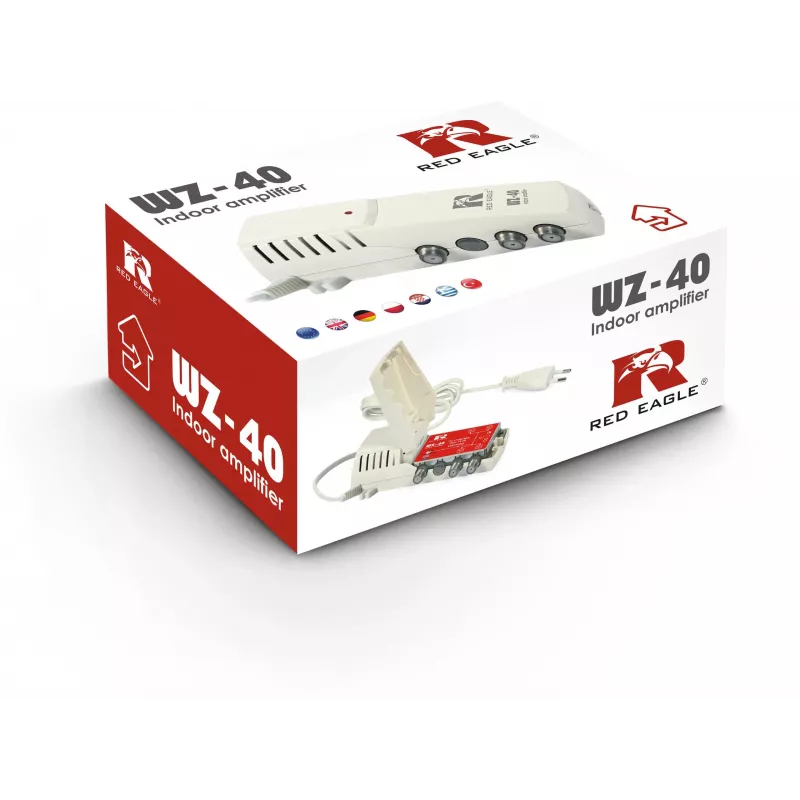 DVB-T/T2 Antenas pastiprinātājs WZ-40 RED EAGLE