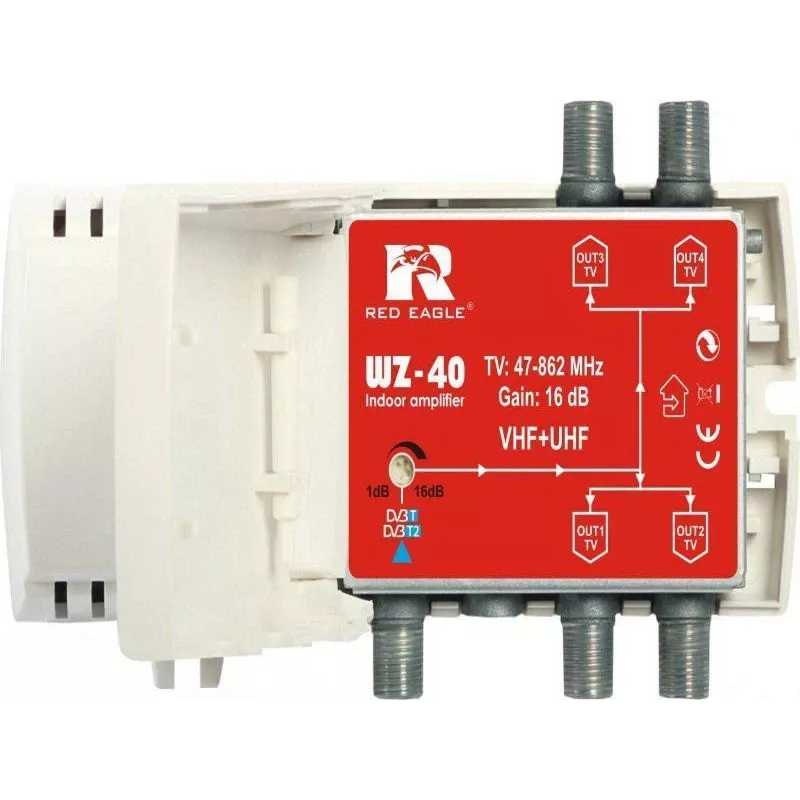 DVB-T/T2 Antenas pastiprinātājs WZ-40 RED EAGLE