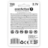 EVERACTIVE 16340 3.7V 700mAh uzlādējams litija-jonu akumulators ar aizsardzības ķēdi (1 gab.)