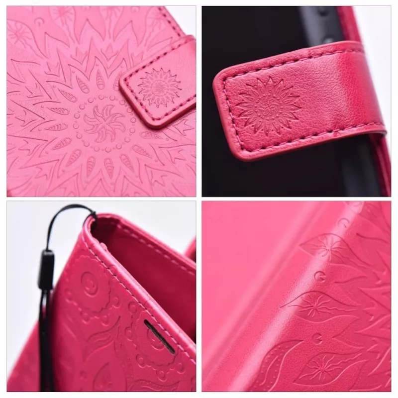 OEM Flip Case for iPhone 17 / 18 Mezzo Book Mandala Magenta