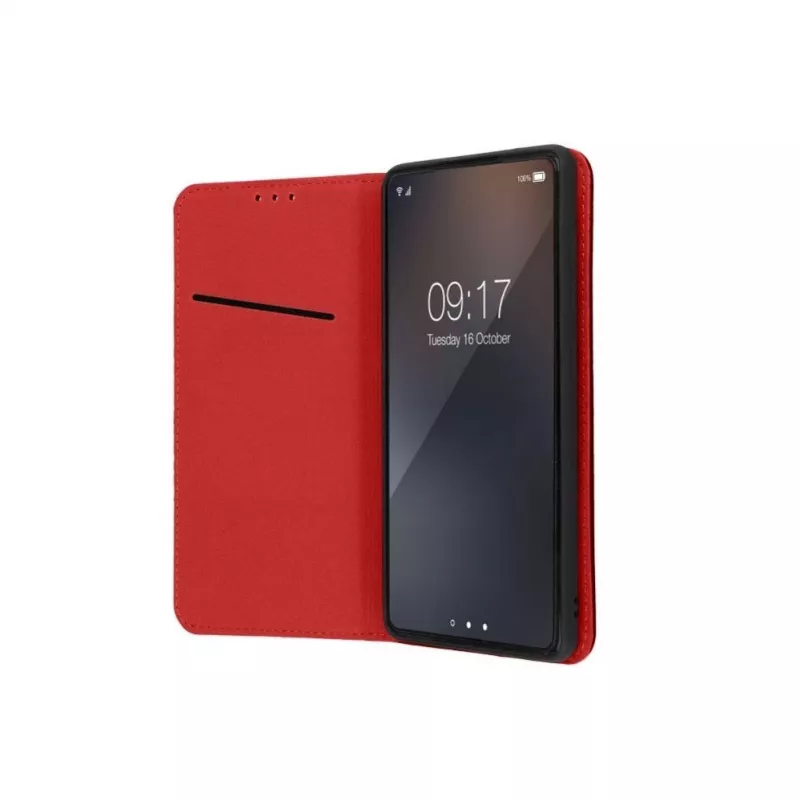 OEM Flip Case for iPhone 17 Pro / 18 Pro Smart Pro Book Leather Burgundy