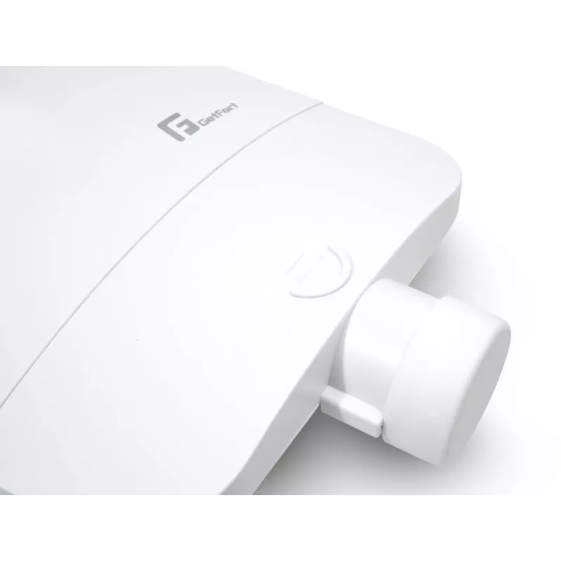 GETFORT GF-410-FU-PO āra PoE slēdzis ar 4 PoE portiem + 1 augšupsaiti, 65W, IP65