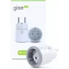 GISE SP-02 Smart Wi-Fi Plug with Energy Monitoring, 16A, 3680W, Tuya Compatible