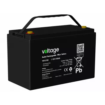 VOLTAGE AGM akumulators 12V 120Ah VE12-120 (6-9 gadu kalpošanas laiks)