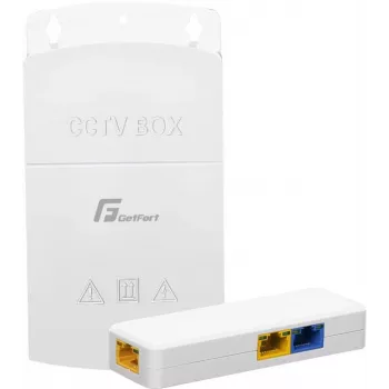 GETFORT GF-E21-PO āra PoE pagarinātāja slēdzis 2FE+1FE