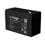 VOLTAGE AGM Akumulators 12V 7.2Ah VEL12-7.2 T2 Ilgs Mūžs 15 Gadi
