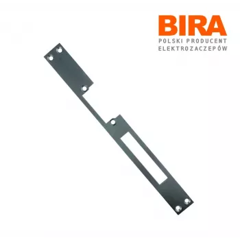 BIRA OK-P4 Plakanā montāžas sloksne, 3mm, cinkots tērauds, atvērta