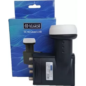 Telmor Quad SC-40 Universal Quad LNB Converter 40mm