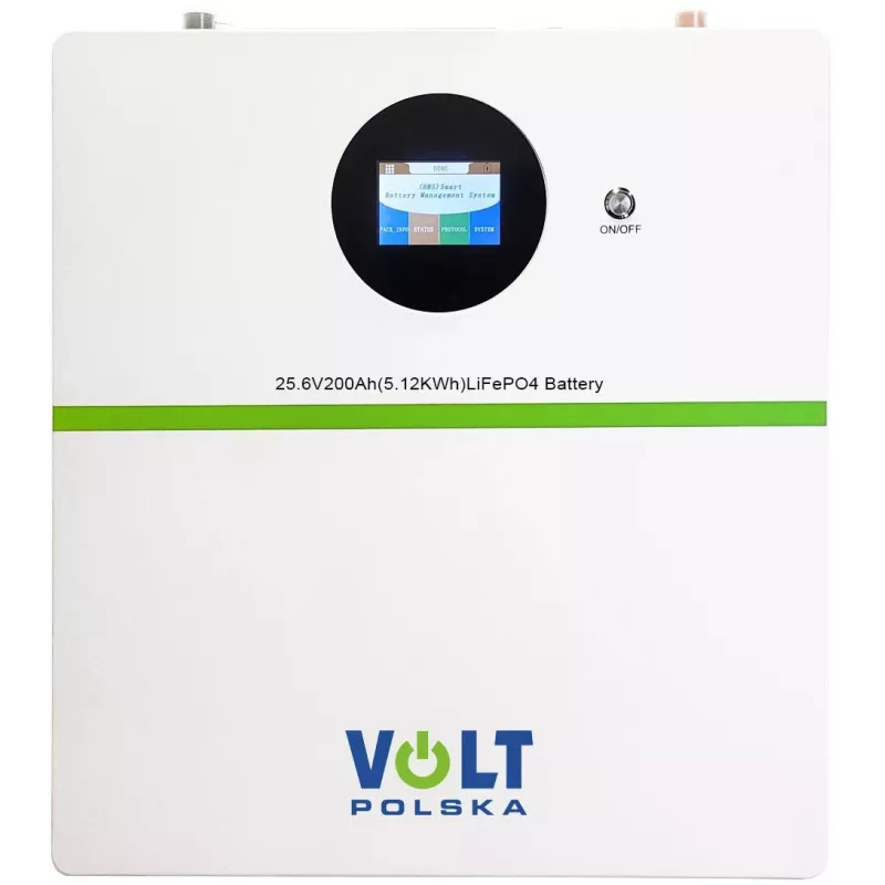 Volt Polska Ultra-5 25.6V 200Ah 100A LiFePO4 enerģijas uzkrāšanas sistēma